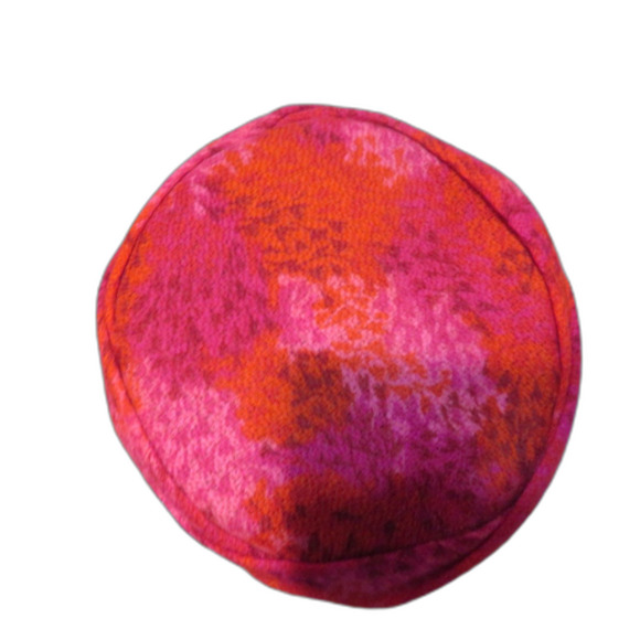 Vintage Miss Eileen Red Draped Pill Box Red Velvet Hat